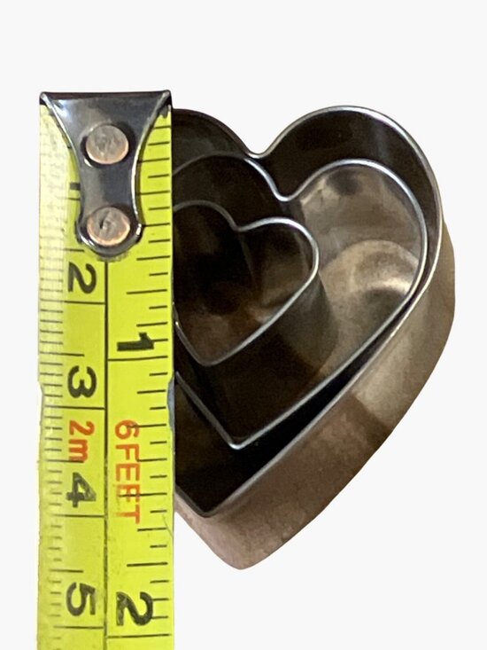 Stainless Steel Small Mini Cookie Cutters In Various Shapes For Baking or Crafti - Picture 3 of 10